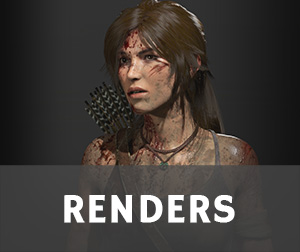 Rise of the Tomb Raider Renders