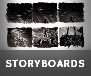 Tomb Raider V: Chronicles Storyboards