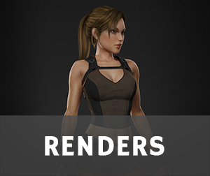 Tomb Raider: Underworld Renders