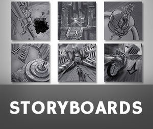 Tomb Raider: Underworld Storyboards
