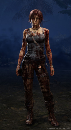 dead by daylight tomb raider collection bloody lara croft dead by daylight tomb raider collection bloody lara croft