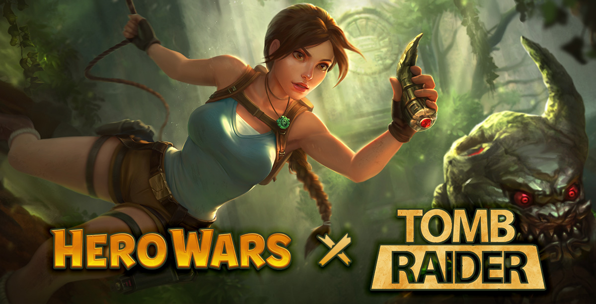 Hero Wars x Tomb Raider Crossover