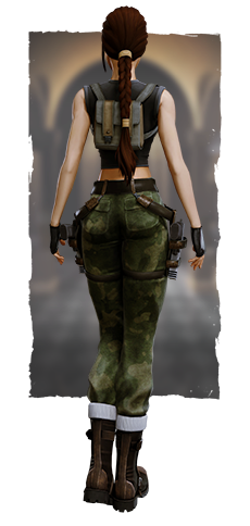 Camo Pants (back)